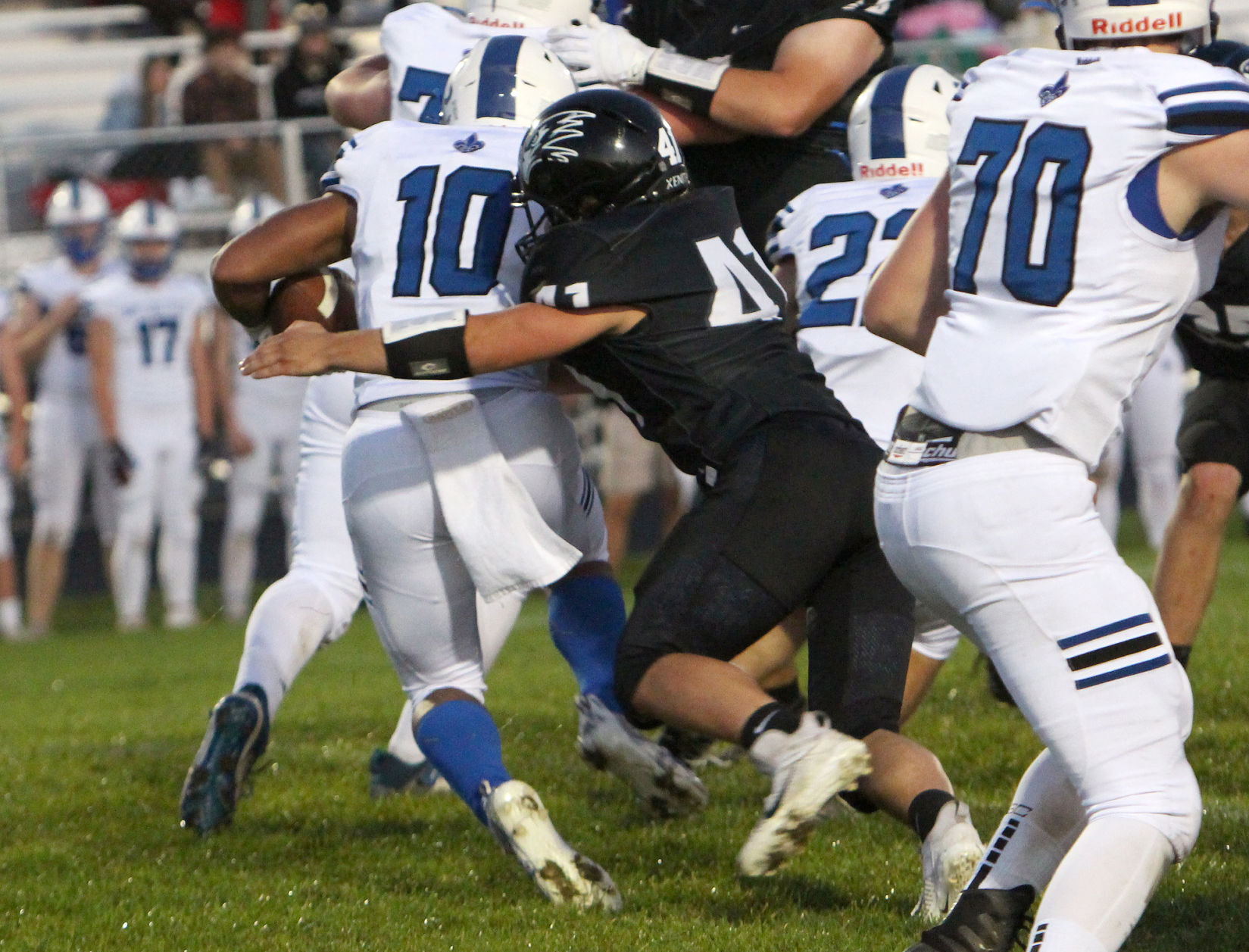 Saint Croix Falls at Bloomer football 9-24-21